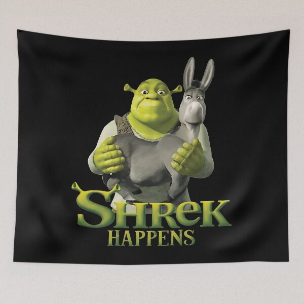 Item preview, Shrek Happens Swamped Shrek Vintage Cartoon designed and sold by siennalabeoo.