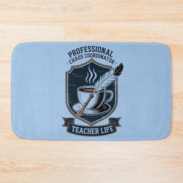 Item preview, Professional Chaos Coordinator - Teacher Life - Funny School Crest designed and sold by Design_Your_Day.