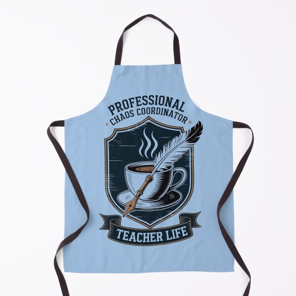 Item preview, Professional Chaos Coordinator - Teacher Life - Funny School Crest designed and sold by Design_Your_Day.