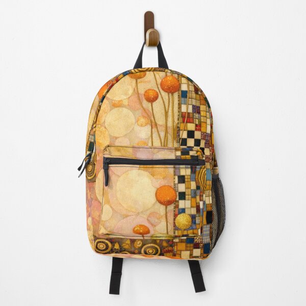 Item preview, Golden Mosaic Garden Art Nouveau Whimsical Floral Tapestry designed and sold by Owcomm.