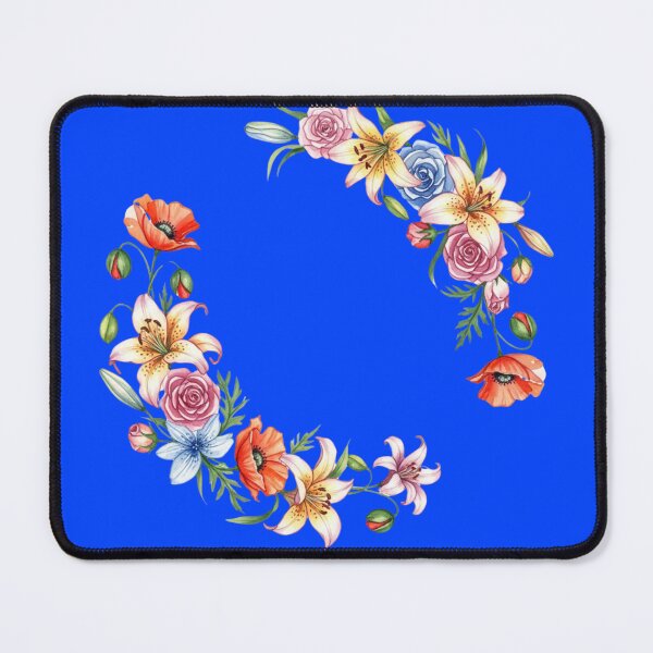 Item preview, Midnight Garden: Watercolor Floral Wreath & Botanical Blooms designed and sold by Dzblack.
