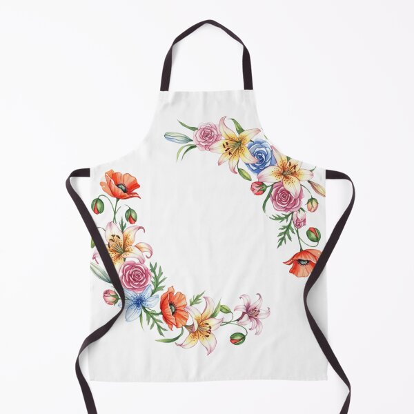 Item preview, Midnight Garden: Watercolor Floral Wreath & Botanical Blooms designed and sold by Dzblack.