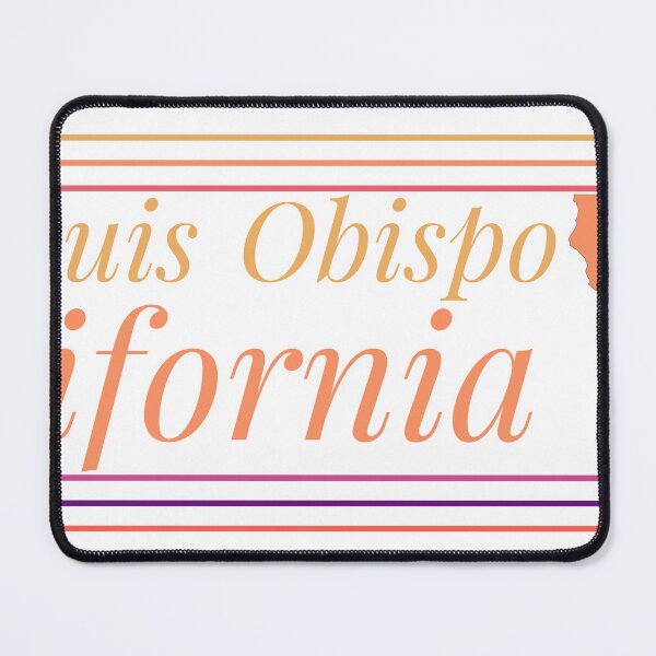 Item preview, San Luis Obispo California City Marked On Map designed and sold by TheIconSmith.