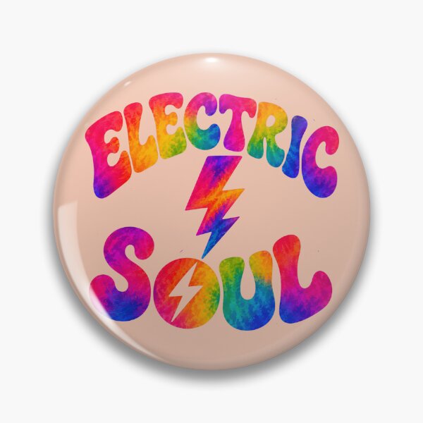 Artikelvorschau, "Electric Soul" Buntes Tie-Dye Retro Festival Design entworfen und verkauft von davano-germany.