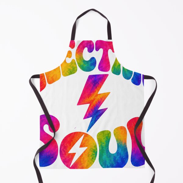 Artikelvorschau, "Electric Soul" Buntes Tie-Dye Retro Festival Design entworfen und verkauft von davano-germany.