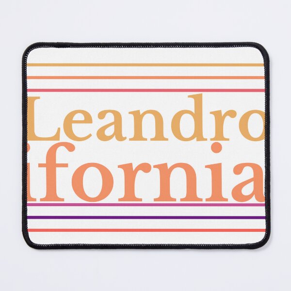 Item preview, San Leandro California City Marked On Map designed and sold by TheIconSmith.