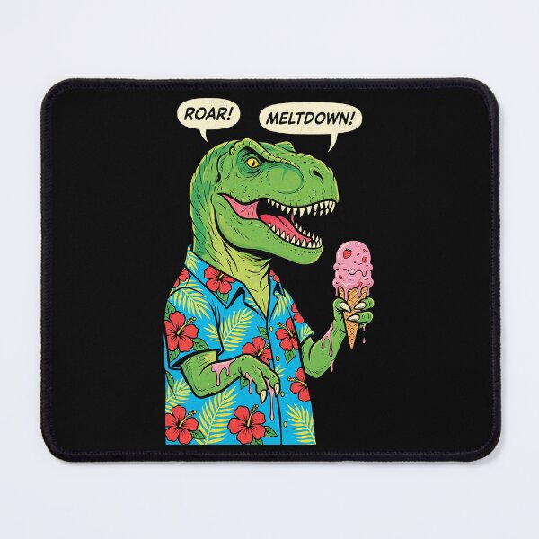 Item preview, Funny T-Rex Meltdown Hawaiian Shirt Summer designed and sold by TeNovaStudio.