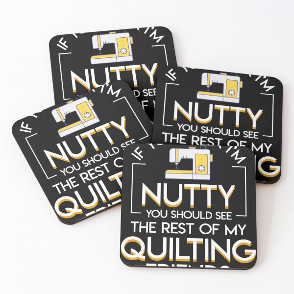 Item preview, Think Nutty See Rest Of Quilting Lover   designed and sold by jban-huhlhd.