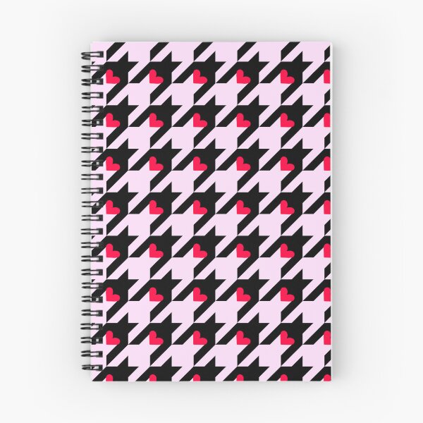 Item preview, Heart houndstooth  designed and sold by ZollieCreative.