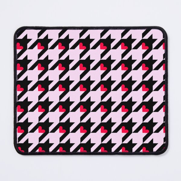 Item preview, Heart houndstooth  designed and sold by ZollieCreative.