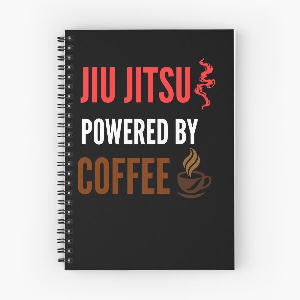 Item preview, Jiu Jitsu Powered By Coffee Funny BJJ Graphic designed and sold by WildTrace.