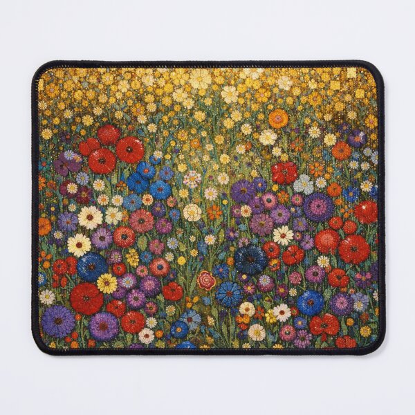 Item preview, Golden Meadow Wildflowers Oil Painting Style designed and sold by Owcomm.