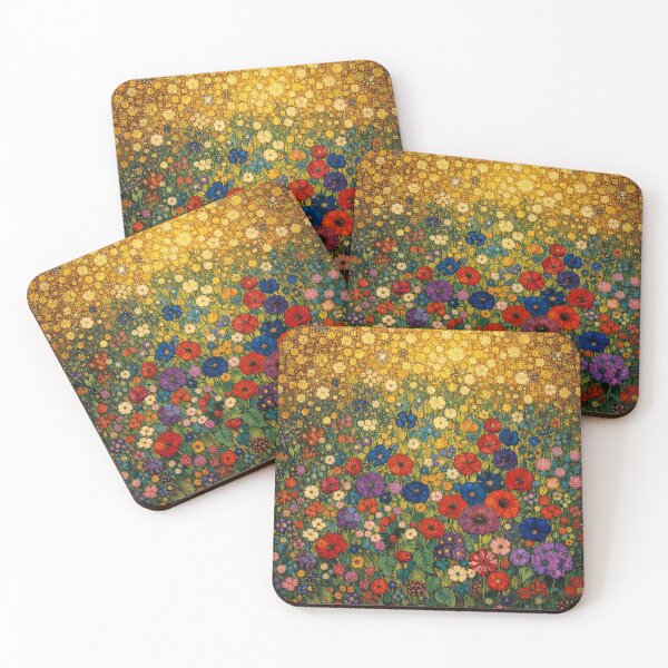 Item preview, Golden Meadow of Wildflowers Mosaic designed and sold by Owcomm.