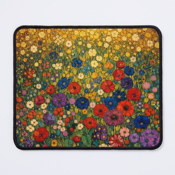 Item preview, Golden Meadow of Wildflowers Mosaic designed and sold by Owcomm.