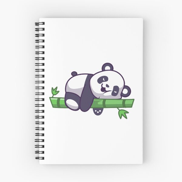 Item preview, Cute Lazy Panda Sleeping On Bamboo Branch designed and sold by Clara D 	 Leclair.