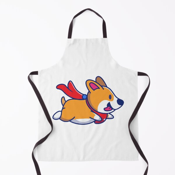 Item preview, Cute Superhero Corgi Flying With Red Cape designed and sold by Clara D Leclair.