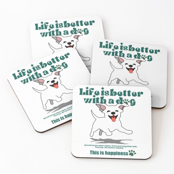 Item preview, Life Is Better With A Dog Kurumi Kawaii Dog Character Art designed and sold by HEROHIRO.