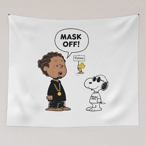Item preview, Future x Snoopy Mask Off designed and sold by Peggy D Schafer.