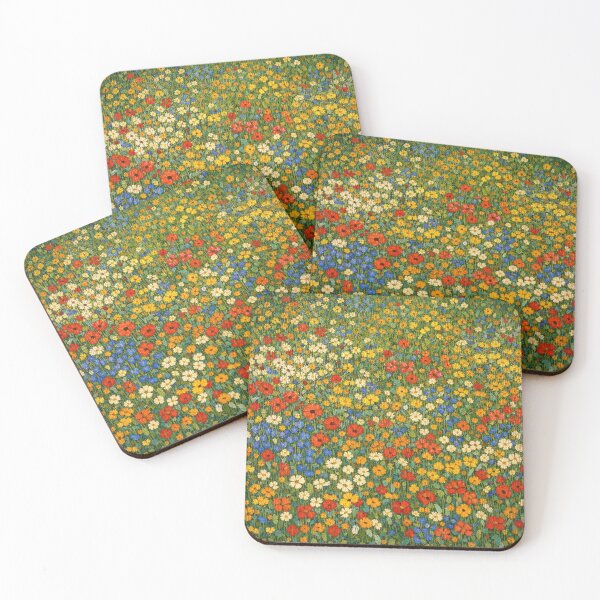 Item preview, Vibrant Wildflower Meadow Tapestry Oil Painting designed and sold by Owcomm.
