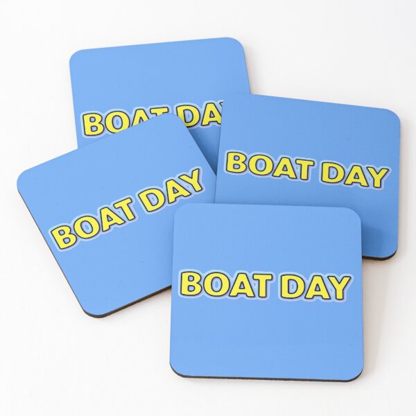 Item preview, Simple Boat Day in the color yellow designed and sold by shorethings.
