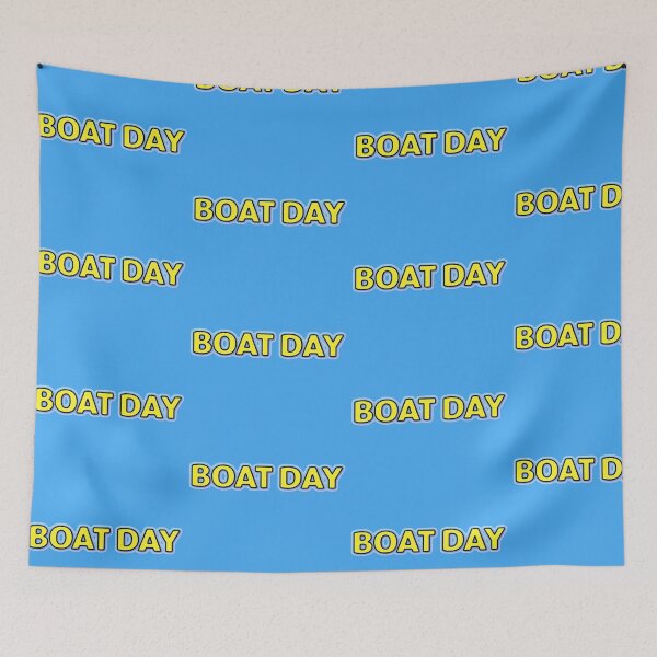 Item preview, Simple Boat Day in the color yellow designed and sold by shorethings.