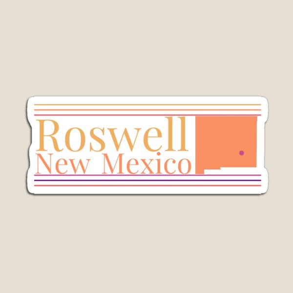 Item preview, Roswell New Mexico City Marked On Map designed and sold by TheIconSmith.