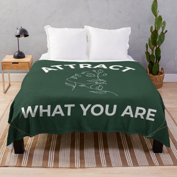 Item preview, Attract What You Are – Minimalist Nature Line Art Spiritual Design designed and sold by CosmicQuietLab.