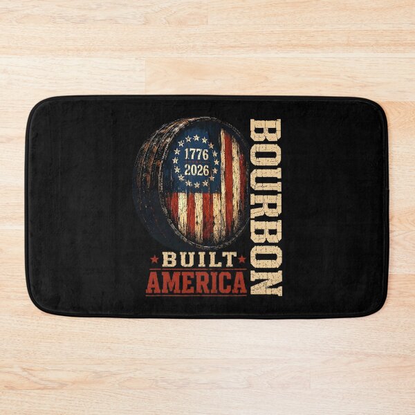 Item preview, Bourbon Built America 1776 2026 250 Years Patriotic Whiskey designed and sold by KAWKAW-DRHM.