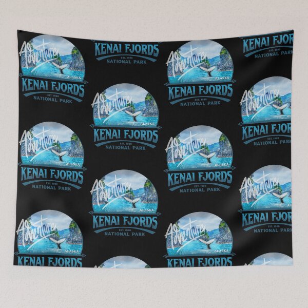 Item preview, Adventure Kenai Fjords National Park Alaska Travel Nature Vacation designed and sold by KAWKAW-DRHM.