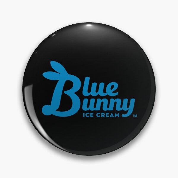 Item preview, Blue Bunny Ice Cream Script Logo designed and sold by Clara D 	 Leclair.