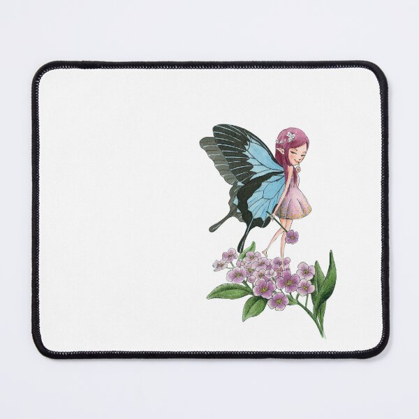 Item preview, January 12th birthday flower Sweet Alyssum Fairy designed and sold by 366birthflower.