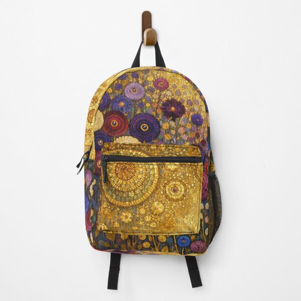 Item preview, Golden Cosmic Garden Floral Mosaic designed and sold by Owcomm.