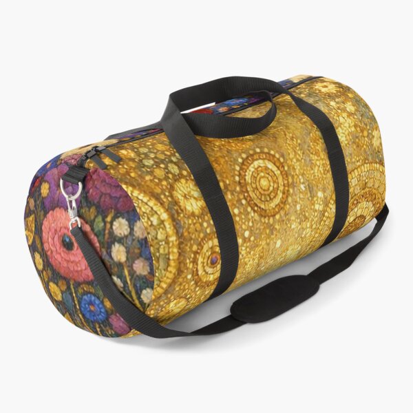 Item preview, Golden Cosmic Garden Floral Mosaic designed and sold by Owcomm.