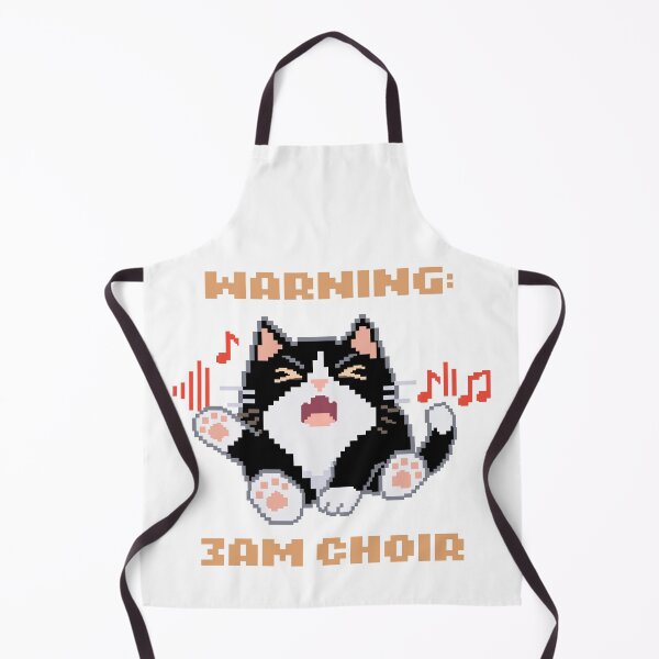 Item preview, Warning: 3AM Choir │ Pixel Cat designed and sold by sixsixsix.shop.