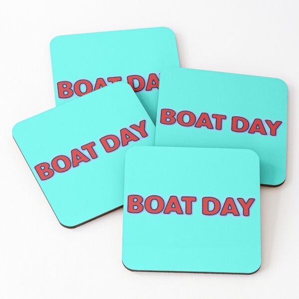 Item preview, Simple Boat Day in the color red designed and sold by shorethings.
