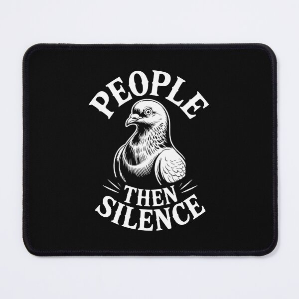 Item preview, People Then Silence Calm Ambivert Pigeon designed and sold by NaturEdeN.