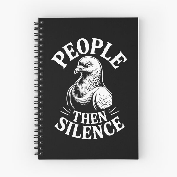 Item preview, People Then Silence Calm Ambivert Pigeon designed and sold by NaturEdeN.