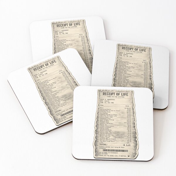 Item preview, Receipt of Life  designed and sold by DoodleBound.
