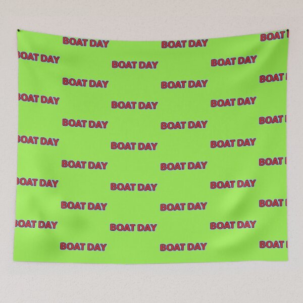 Item preview, Simple Boat Day in the color red designed and sold by shorethings.