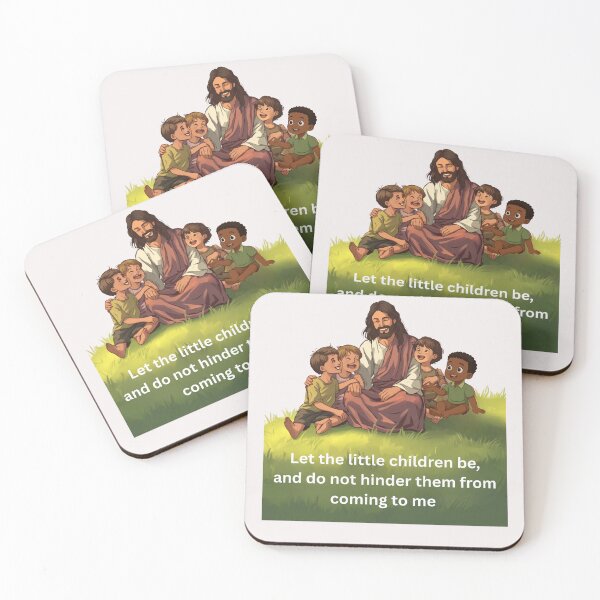 Item preview, Let the Little Children Come to Me Christian Bible Verse designed and sold by NapoliApparel.