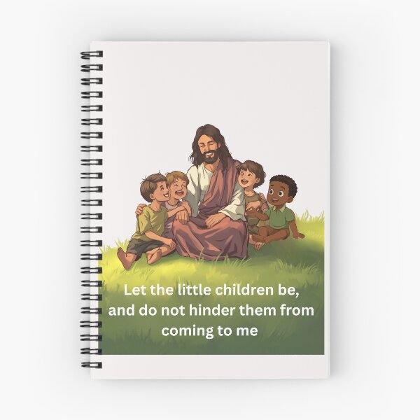 Item preview, Let the Little Children Come to Me Christian Bible Verse designed and sold by NapoliApparel.