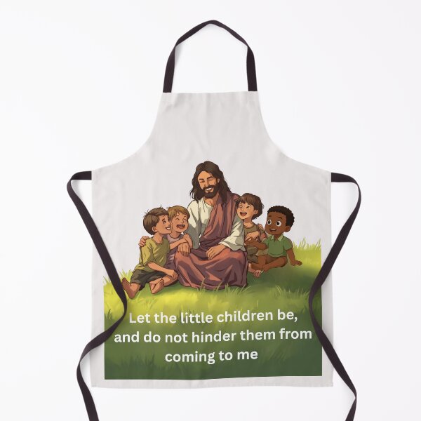 Item preview, Let the Little Children Come to Me Christian Bible Verse designed and sold by NapoliApparel.