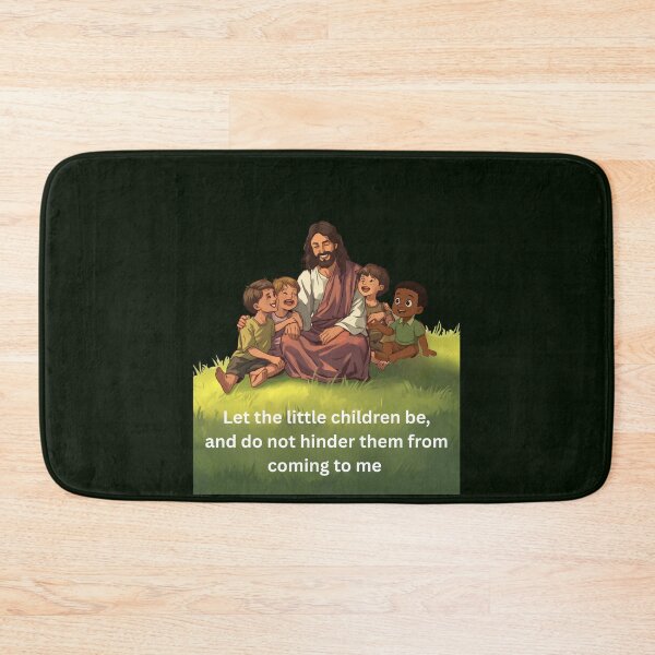 Item preview, Let the Little Children Come to Me Christian Bible Verse designed and sold by NapoliApparel.