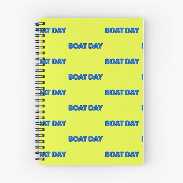 Item preview, Simple Boat Day in the color blue  designed and sold by shorethings.