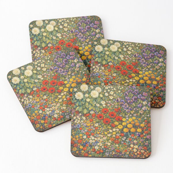 Item preview, Colorful Wildflower Garden Painting Vintage Floral Meadow Botanical Print designed and sold by Owcomm.