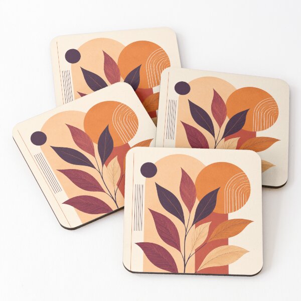 Item preview, Vintage Geometric Botanical Wall Decor designed and sold by fantasyworld26.