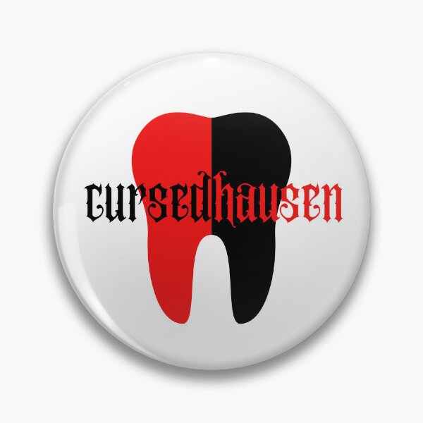 Item preview, Cursedhausen Tooth Gothic Wrestling Print designed and sold by oddcosmik.