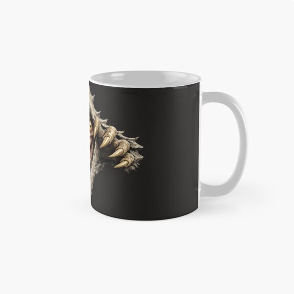 Item preview, 3D Monster Breaking Through Vertical Rip – Creature Coming Out of Shirt Design designed and sold by shorethings.