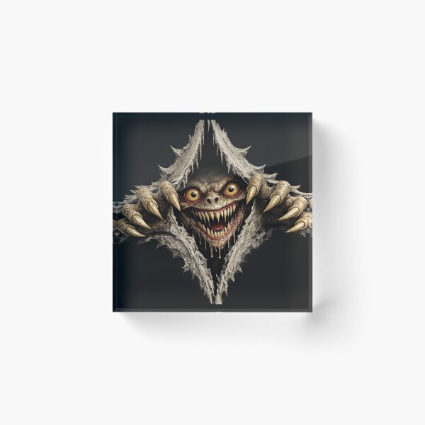 Item preview, 3D Monster Breaking Through Vertical Rip – Creature Coming Out of Shirt Design designed and sold by shorethings.