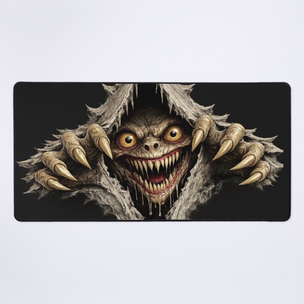 Item preview, 3D Monster Breaking Through Vertical Rip – Creature Coming Out of Shirt Design designed and sold by shorethings.